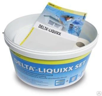 Фото DELTA-LIQUIXX
герметизирующая паста + армирующая
лента 2,7 м2.