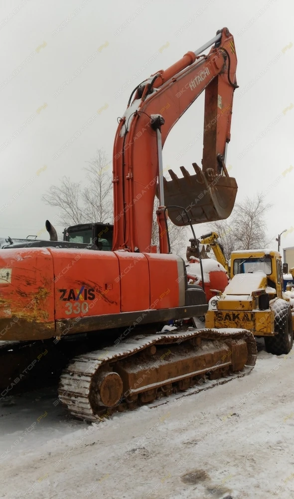 Фото Аренда гусеничного экскаватора Hitachi ZX330LC, Москва