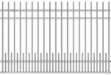 Фото Забор металлический сварной