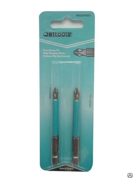 Фото Бита магнитная Jettools PH2 70 мм (2 шт)