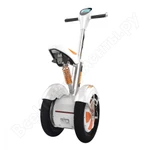 фото Двухколесный гироцикл с рулем и сиденьем airwheel a3 aw a3-520wh-white-orange