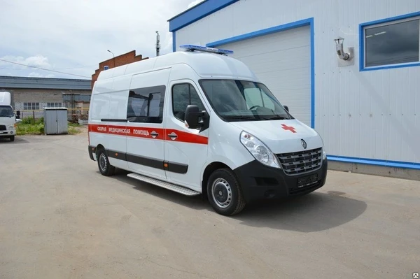 Фото Автомобиль скорой медицинской помощи Renault Master, класс "В", стандарт