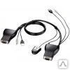 фото Переключатель KVM D-Link KVM-221 (2xUSB, D-Sub, Audio, 2 кабеля несъемные).