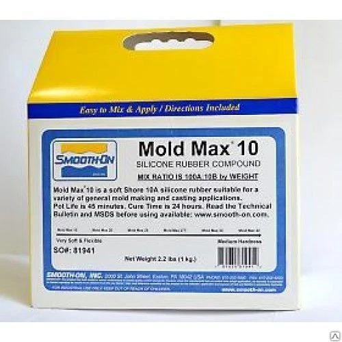 Фото Силикон жидкий на основе олова Mold Max 10 1 кг
в