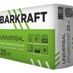 фото Клей цементный для плитки универсальный BARKRAFT UNIVERSAL, 25 кг