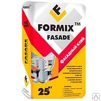 Фото Фасадный клей для теплоизоляции FORMIX FASADE ICE 25кг