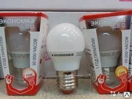 Фото Лампа светодиодная Экономка Космос Eco LED 7 Вт 4500K Е27 (упак. 24 шт.)