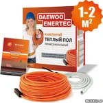 фото Кабельный теплый пол DAEWOO ENERTEC (DW 14C). Площадь обогрева 1,1-2,5 м2.