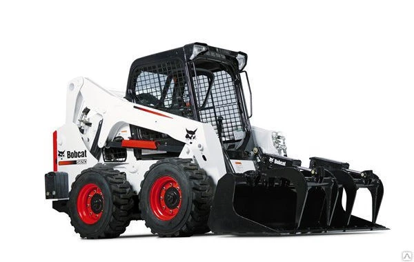 Фото Аренда мини-погрузчика Bobcat S850 с навесным оборудованием