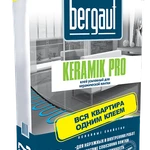 фото Клей для плитки и керамогранита Bergauf Keramik Pro 25 кг