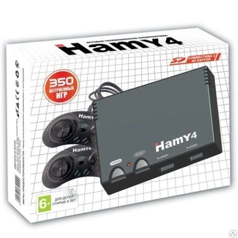 Фото Приставка Hamy 4 (350 игр) Денди и Сега