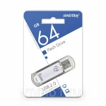 фото Флешка Smart Buy USB 32GB V-Cut Silver