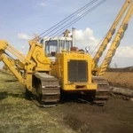 фото Услуги трубоукладчика caterpillar