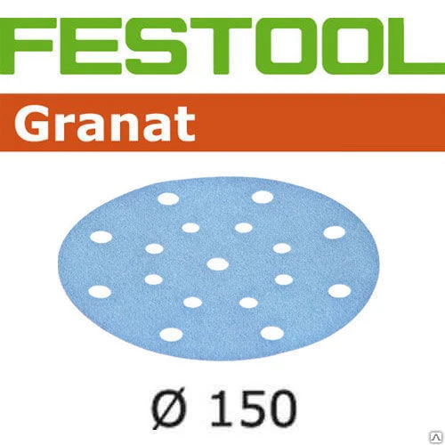 Фото Шлифовальные круги FESTOOL STF D150/16 P100 GR/100 496978