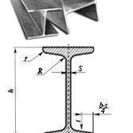 фото Балка двутавровая (двутавр)