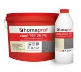 Фото Клей Хомакол (Homaprof) 797 2K PU универсальный двухкомпонентный 7 кг