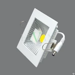 фото 704SQ-6W-3000K Светильник встраиваемый,квадратный,LED,6W