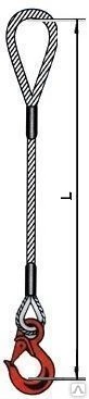 Фото Строп канатный 1 СК 4,0 тн. 4000мм ф.21,0