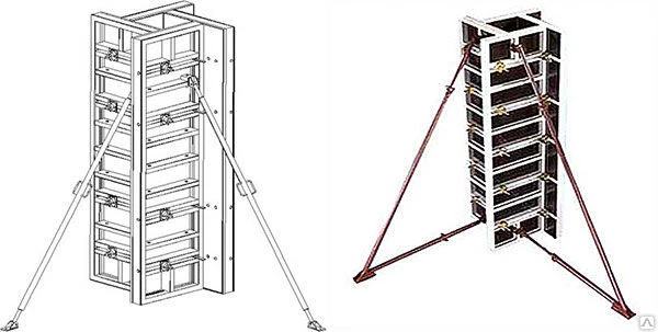 Фото Универсальная опалубка колонн
