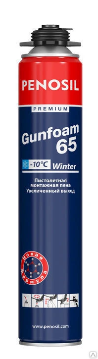 Фото Пена монт.проф. PENOSEAL PREMIUM 65L 0,75ml ЗИМА (-10)