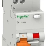 фото Дифференциальный автомат АВДТ-63 2п 20А 30мА Schneider Electric