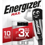 фото Элемент питания алкалиновый MAX LR03/286 BL2 (2/24/10800) (блист.2шт) Energizer E300157203