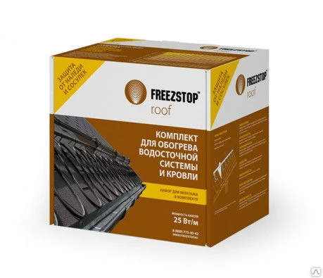 Фото Комплект для обогрева кровли Freezstop Roof-25-40 Теплолюкс