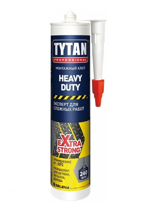 Фото Клей монтажный Heavy Duty бежевый Tytan Professional (310 мл)