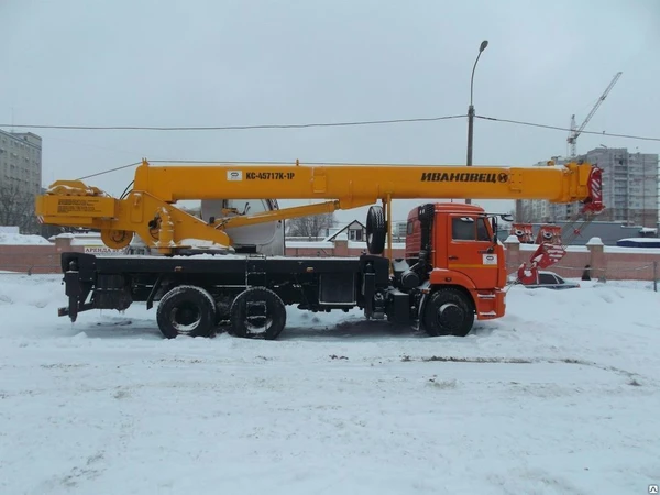 Фото Автокран Ивановец КС-45717К-1Р ОВОИД