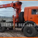 фото Тягач камаз 65115 с с Kanglim KS2056H c буровой