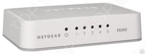 Фото Коммутатор NetGear FS205-100PES