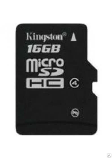 Фото Карта памяти microSDHC 16Gb Kingston Class 4 без адаптера