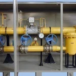 фото Пункт учета расхода газа ПУРГ-2500 с СГ-16М-2500 с обогревом