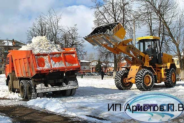 Фото Вывоз и уборка снега