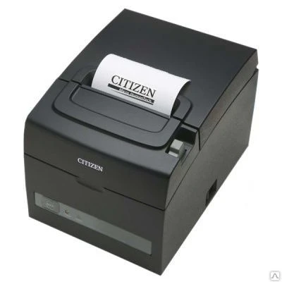 Фото Принтер Citizen CT-S310II; Ethernet; USB + serial; 230V; internal 
PS; черн