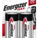 фото Элемент питания алкалиновый MAX LR20/373 BL2 (2/12/24) (блист.2шт) Energizer E302306800