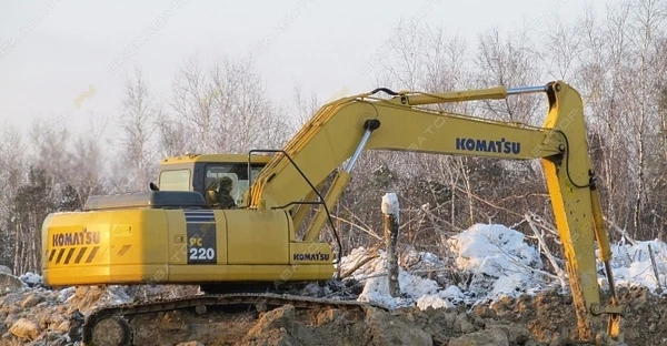 Фото Аренда гусеничного экскаватора Komatsu PC220, Сургут