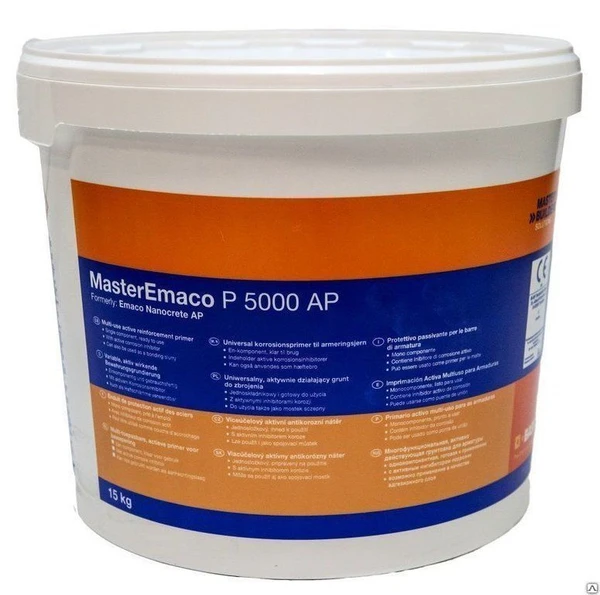 Фото Состав для защиты арматуры MasterЭмако P 5000 AP(Эмако Nanocrete AP)