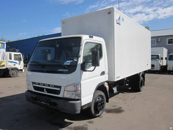 Фото Mitsubishi Fuso + фургон сэндвич панели 80/60 мм (6.2*2.6*2.2) ЦТТМ