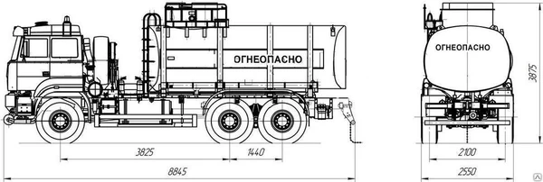 Фото АЦ-19 Урал 63701-1951