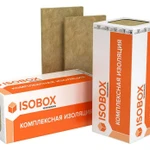 фото Базальтовый утеплитель Isobox Вент Ультра 1200х600х100 / 4 пл.