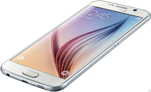 Фото Samsung Galaxy S6 White Android Мобильные телефоны