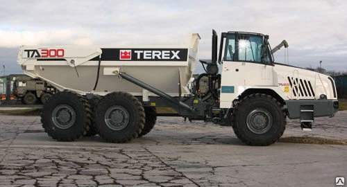 Фото Сочлененный самосвал terex TA300