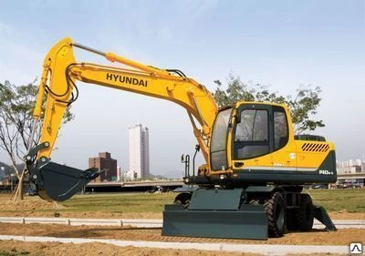 Фото Колесный экскаватор Хендай HYUNDAI R140W-9S