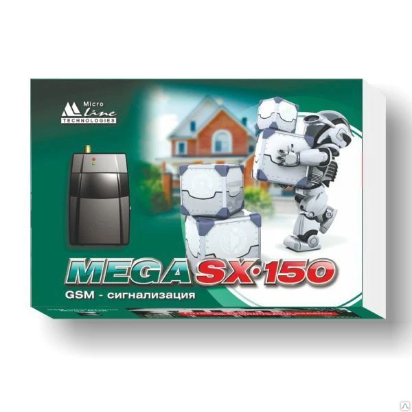 Фото Проводная GSM сигнализация Mega SX-150