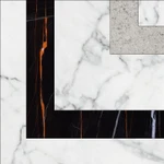 фото Керамический гранит KERRANOVA Marble Trend 100x100 тако K-1000/MR/t01-cut