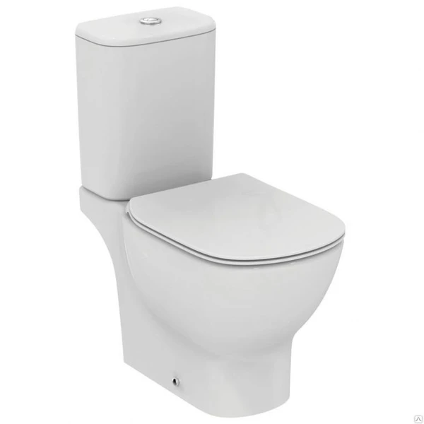 Фото Чаша унитаза с горизонтальным выпуском Ideal Standard Tesi T008701 Ideal St