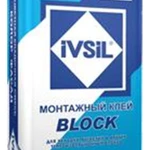 фото Клей монтажный "IVSIL BLOCK"25кг