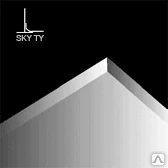 Фото Потолочные плиты SKY TY белый, алюминий