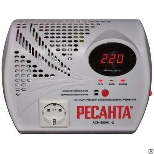 Фото Стабилизатор Ресанта АСН- 500Н/1-Ц